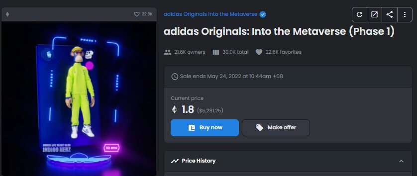 Yuga Labs新项目Otherside五一启动 Adidas将发实体联名产品