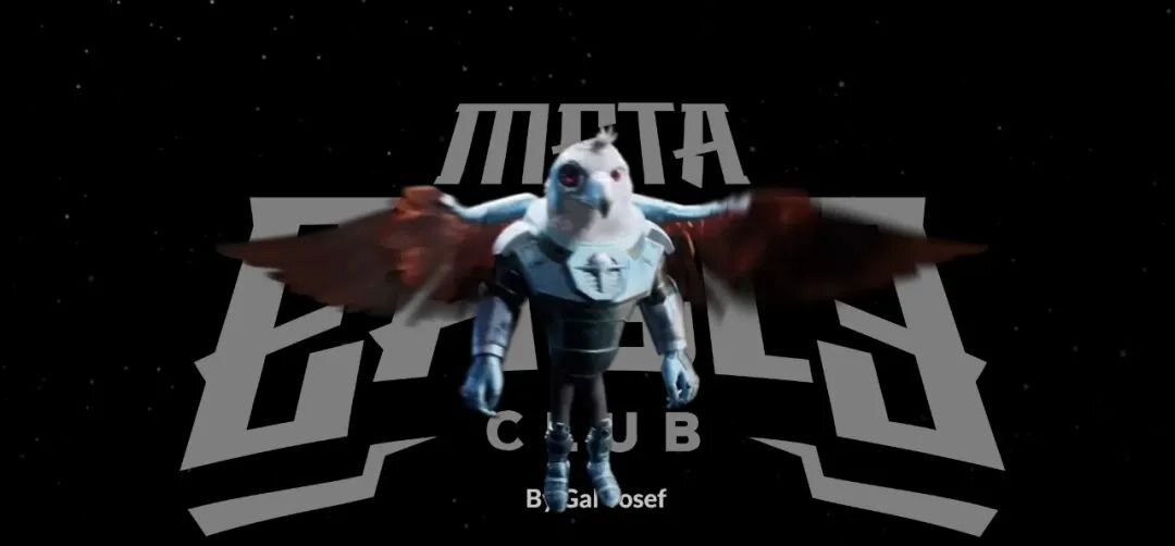 著名 3D NFT 艺术家 Gal Yosef 宣布 Meta Eagle Club 系列
