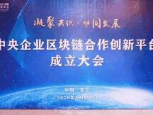 中央企业区块链合作创新平台成立大会