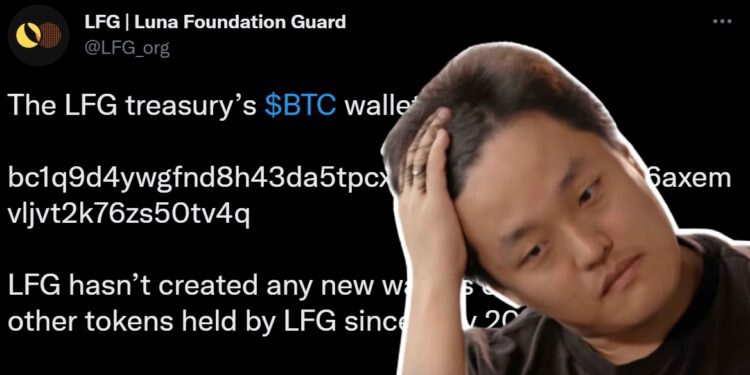 Luna基金会否认转移3313枚比特币：5月后从未创建新钱包
