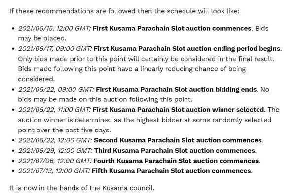 Kusama 平行链拍卖，下个月会成为波卡的爆发期吗?