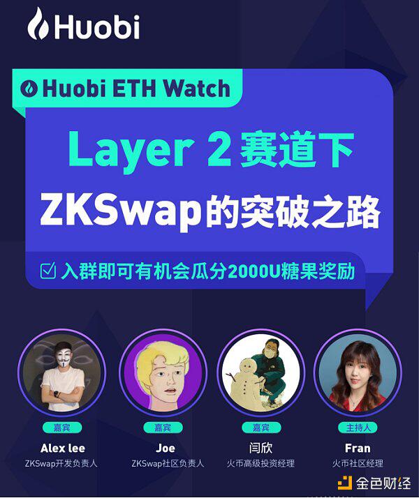 对话ZKSwap：Layer2 的市场规模将占以太坊市值的20%-30%