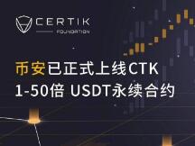 币安已上线CTKUSDT永续合约