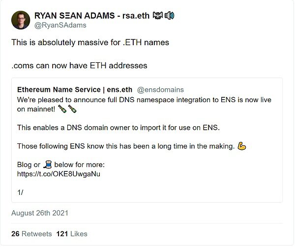 可读的加密地址：探索ENS命名系统
