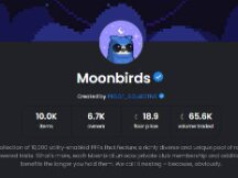 Moonbirds NFT首发市值即超1.67亿美元！地板价达22.69ETH