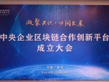 20余家央企联合发起，中央企业区块链合作创新平台正式成立