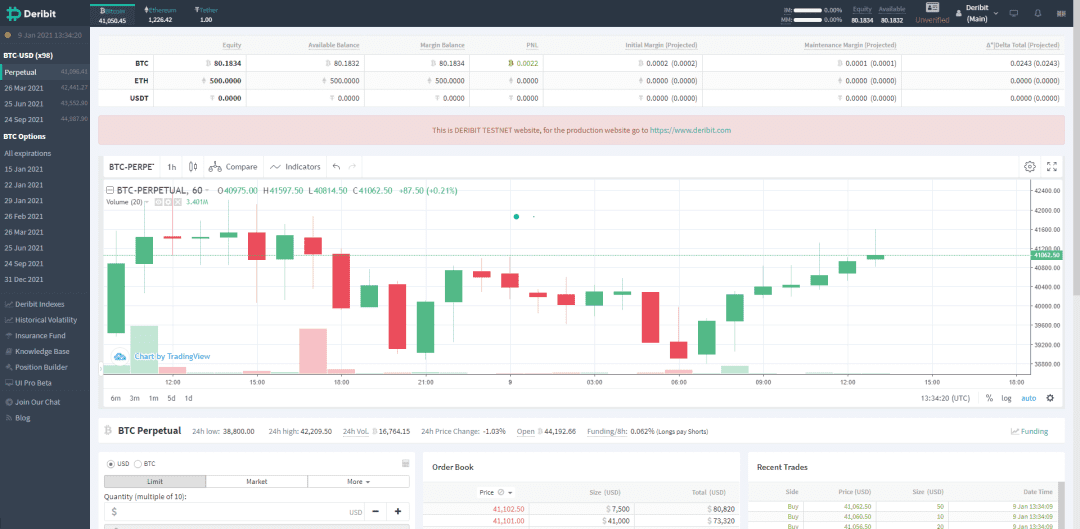 测试网模拟盘Testnet的使用