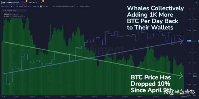 比特币鲸鱼在加密货币市场低迷中增加了 57,578 BTC