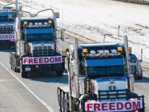 与加拿大卡车司机抗议活动相关的“被冻结”BTC流入Coinbase和Crypto.com