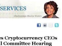 美众议院：加密货币公司CEO将在数字资产听证会发言讨论数字资产和金融的未来