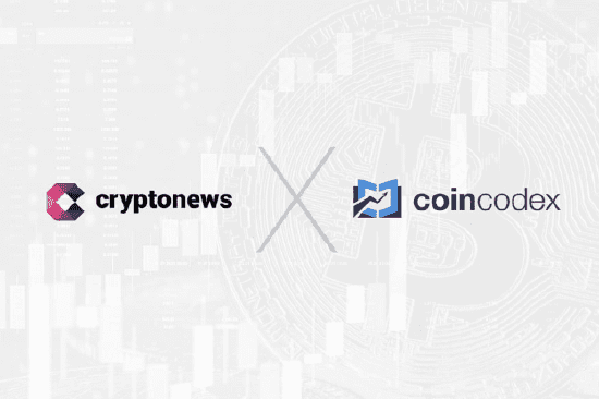 加密货币价格跟踪平台CoinCodex与Cryptonews合作