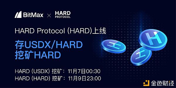 跨链货币市场HARD Protocol 即将上线BitMax交易所