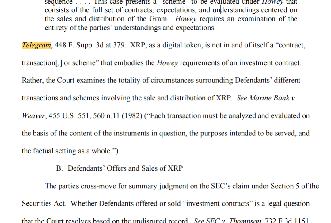 XRP 法院判决震撼行业 究竟是不是证券？后续走向如何