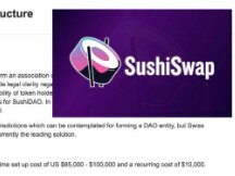 SushiSwap社群提案：为SushiDAO成立法律实体基金会 暂获100%支持