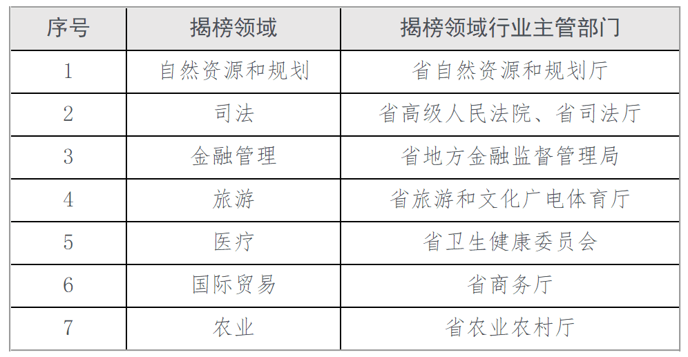 海南省实施区块链应用示范揭榜工程方案