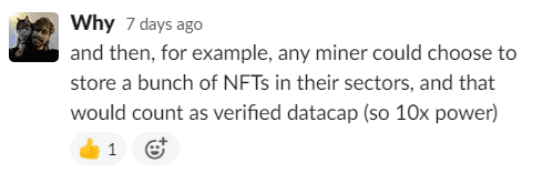 Filecoin或将支持NFT，届时矿工将获得10倍有效算力