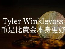 Tyler Winklevoss: Bitcoin is better gold than gold itself.