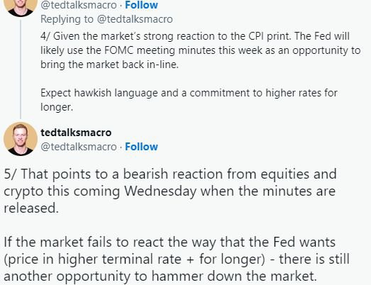 今天加密货币市场上涨的三大原因？FOMC 正在推动反弹吗？