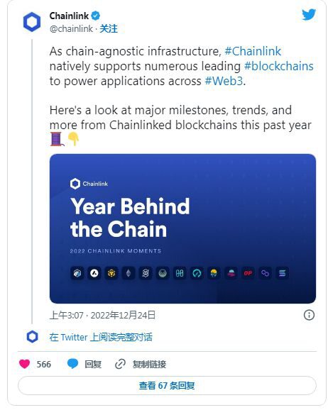 Chainlink吹捧2022年凯旋，2023年LINK会飞涨吗？