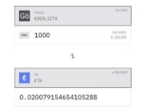 测试网Goerli ETH可以换主网ETH了 你有多少测试网ETH