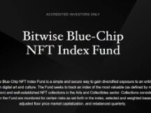 Bitwise推出蓝筹NFT指数基金！追踪、买入NFT领域著名项目
