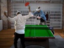 我在元宇宙打乒乓球