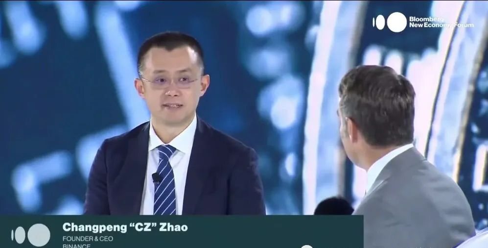 新晋华人首富——币安CEO赵长鹏在访谈中表示加密技术发展不可阻挡