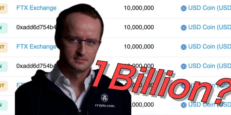 Crypto.com曾转10亿美元USDC入FTX！CEO驳：对FTX敞口低于1000万