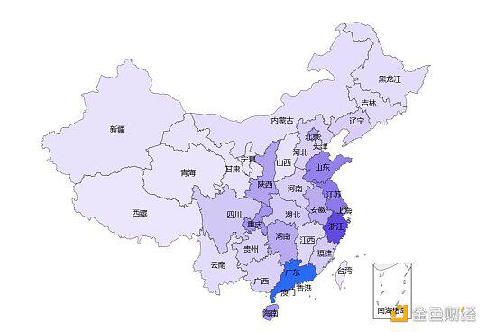 中国区块链产业生态地图报告