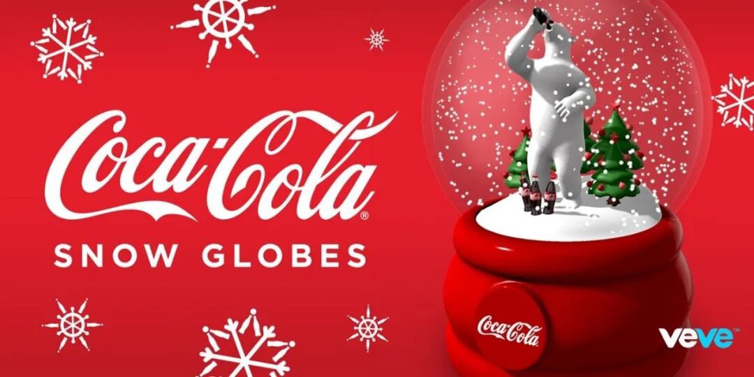 可口可乐推出节日雪花球系列NFT