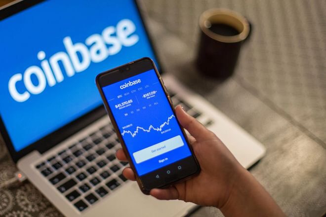 加密货币交易平台 Coinbase 市值首次跌破 100 亿美元