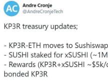 AC带领下的Sushiswap已经决意要和Uniswap展开大决战