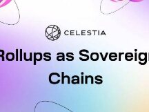 在 Celestia 上，Rollup 是如何被用作主权链的？