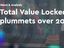 DeFi上锁定的总价值在4天内暴跌超过20%