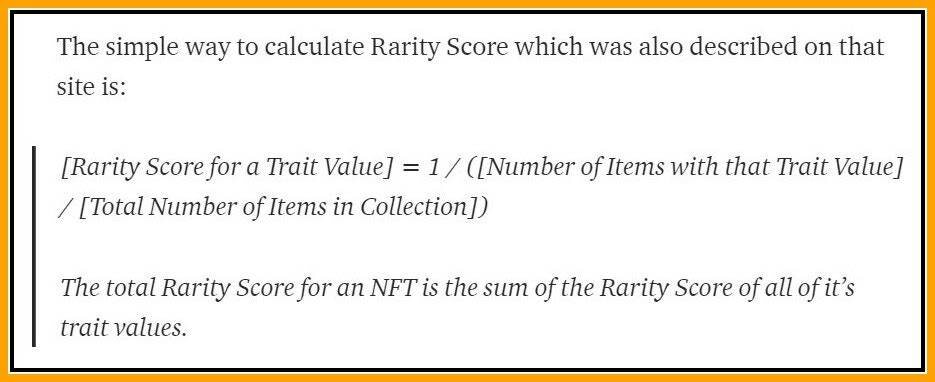 NFT收藏品如何辨别稀有度？这个工具可以帮你大忙