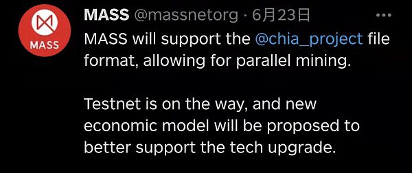 官宣：Chia新协议发布 支持一图多挖、双系统运作