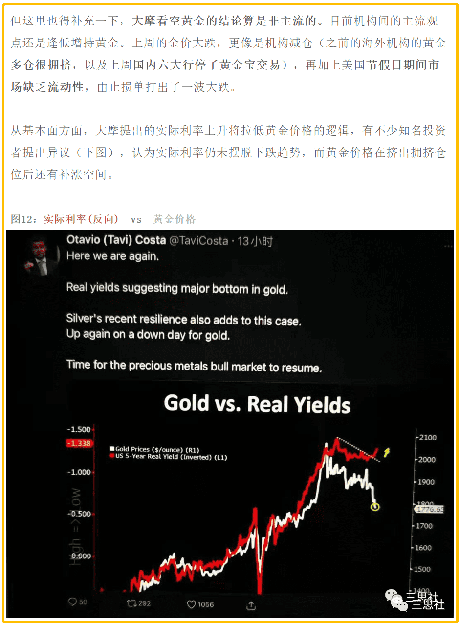 同为对冲风险，为何黄金与比特币价格背离?