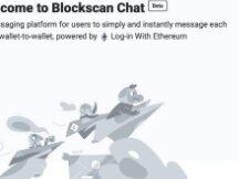Etherscan团队发布以太坊聊天工具Blockscan Chat