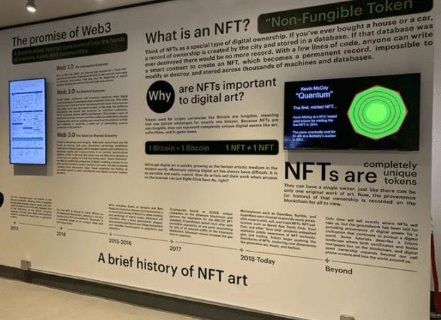 实体展出NFT会是博物馆与画廊入驻“元宇宙”的前哨吗？