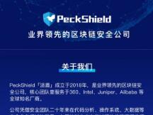 PeckShield与币安智能链达成多项“DeFi安全”业务合作
