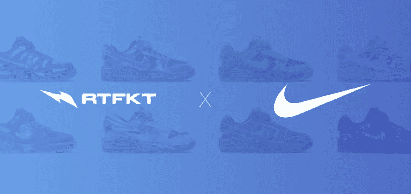 Nike 携手 RTFKT 推出首款 NFT 运动鞋