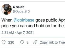 Coinbase 上市，说唱歌手 Nas 或将净赚 1 亿美元