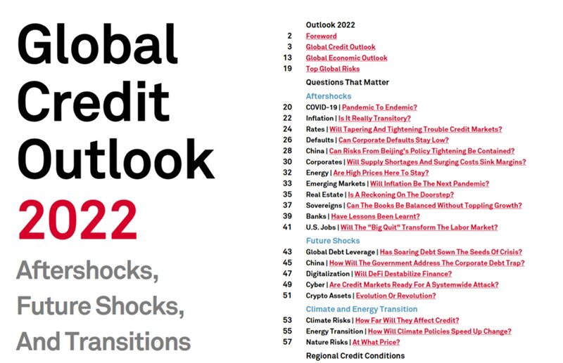 S&P Global2022年全球信贷展望报告：DeFi不会取代传统金融