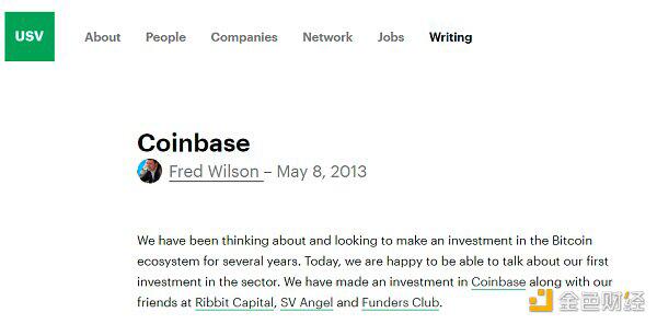 上市首日估值近千亿：Coinbase背后的那些天使投资人赚了多少？