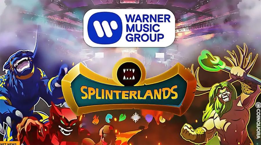 华纳音乐集团加入Splinterlands，是艺术家能创作加密游戏