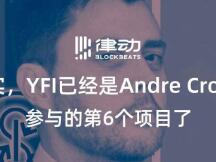 YFI 是 Andre Cronje 参与的第 6 个项目