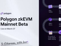 Polygon宣布3月27日上线zkEVM Beta！号称100%相容以太坊dapp