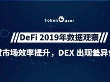 DeFi 2019年数据观察：借贷市场效率提升，DEX出现差异化发展