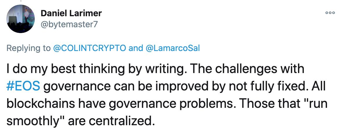 BM: A bad repair can improve the management problems of EOS.