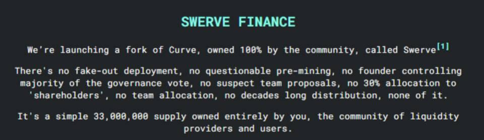 Swerve对决Curve：社区分叉后的流动性优势还能保持多久？